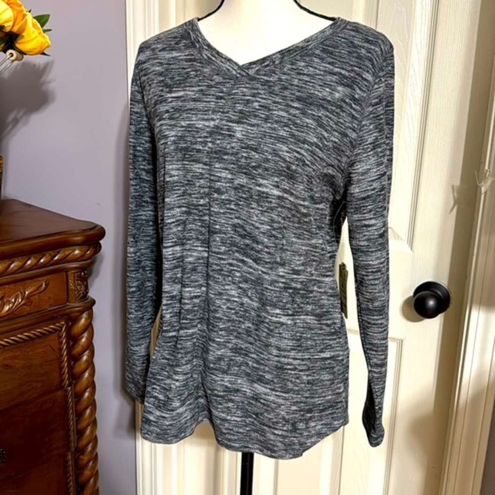 St John’s Bay long sleeve shirt heather gray